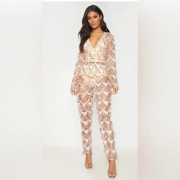 PrettyLittleThing Pants Jumpsuits Pretty Little Thing Rose